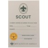 SCOUT RANK POCKET CERTIFICATE