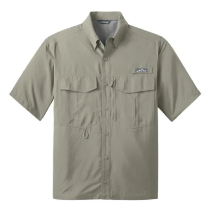 Eddie Bauer Fishing Shirt - EB602 - Driftwood (Special Order)