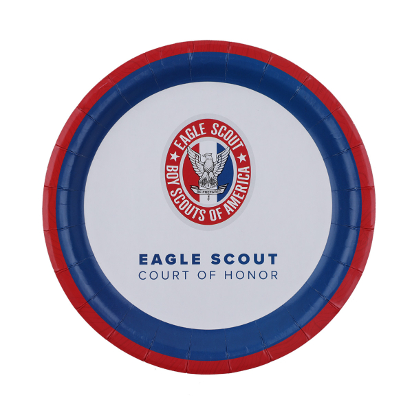 Eagle Scout Court of Honor Dessert Plates - 25pk
