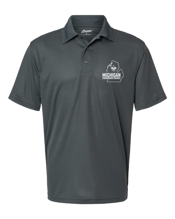 MCC Polo Shirt Mens Graphite Size Large (In-stock)